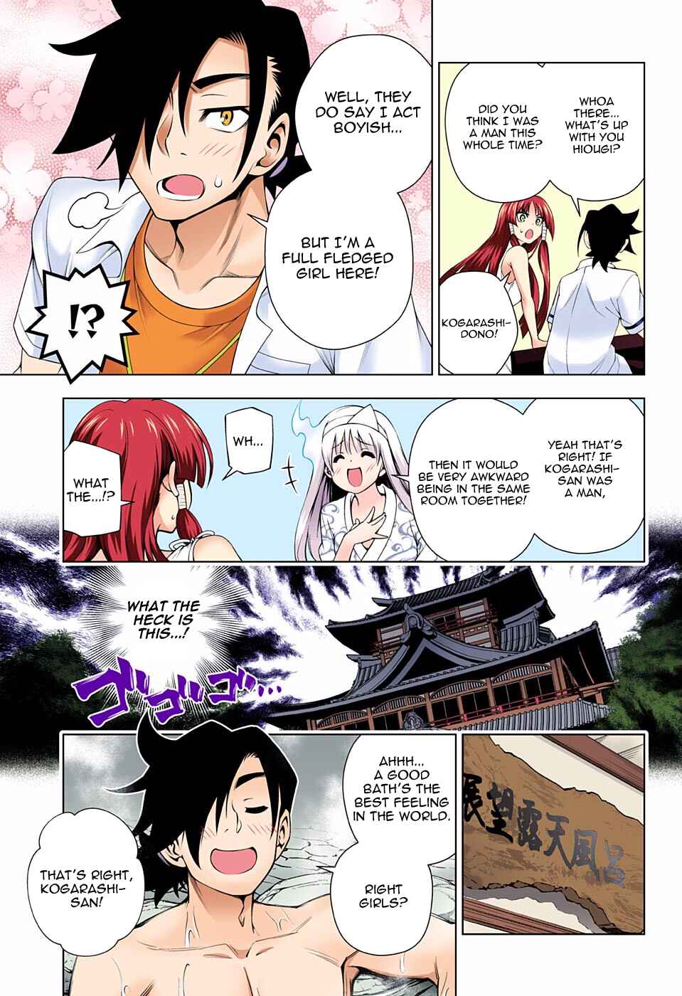 Page 7 Chapter 115 Yuragi-sou no Yuuna-san (Official Colored)
