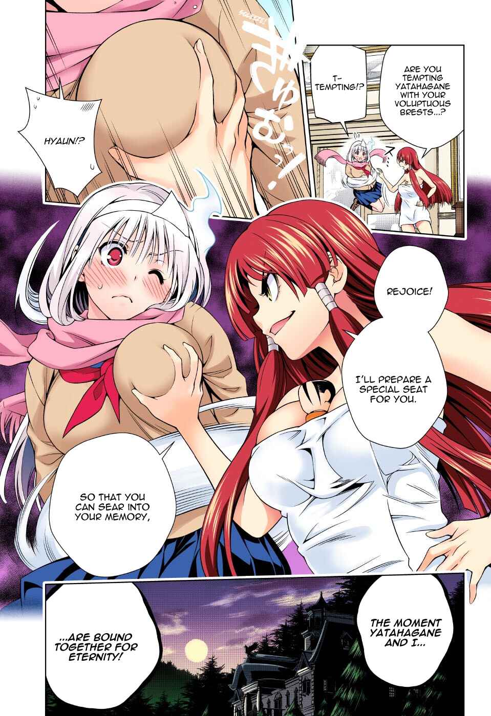 Page 9 Chapter 61 Yuragi-sou no Yuuna-san (Official Colored)