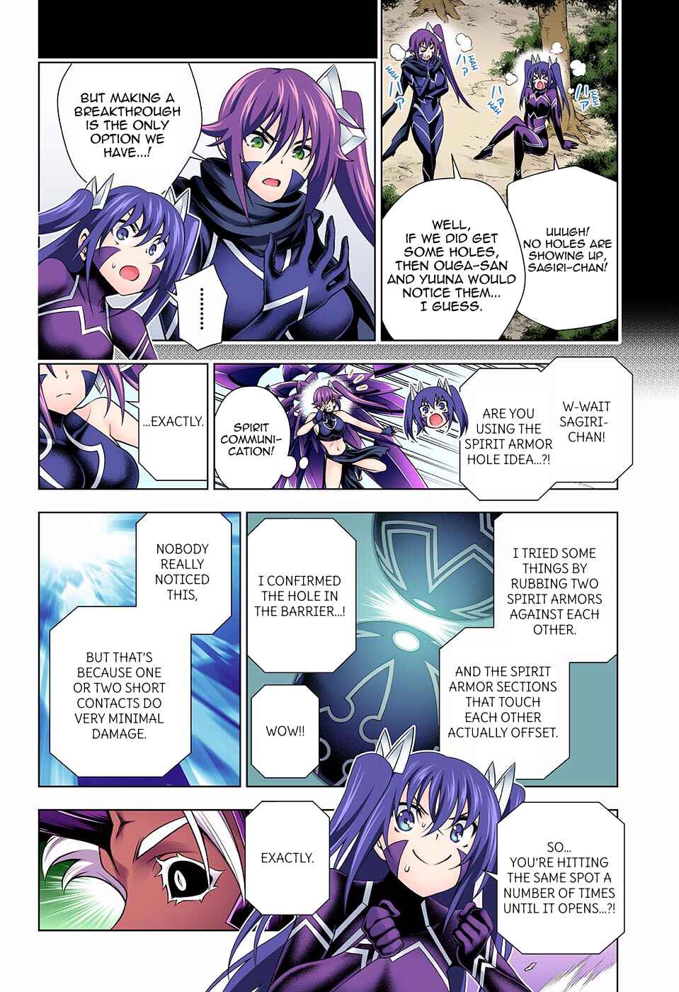 Page 12 Chapter 137 Yuragi-sou no Yuuna-san (Official Colored)