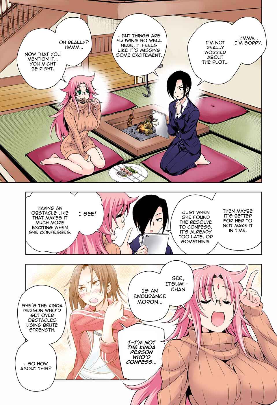 Page 9 Chapter 66 Yuragi-sou no Yuuna-san (Official Colored)