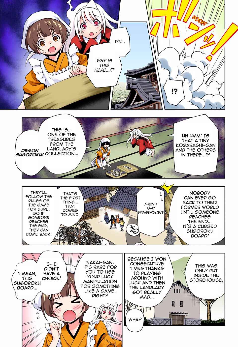 Page 7 Chapter 45 Yuragi-sou no Yuuna-san (Official Colored)