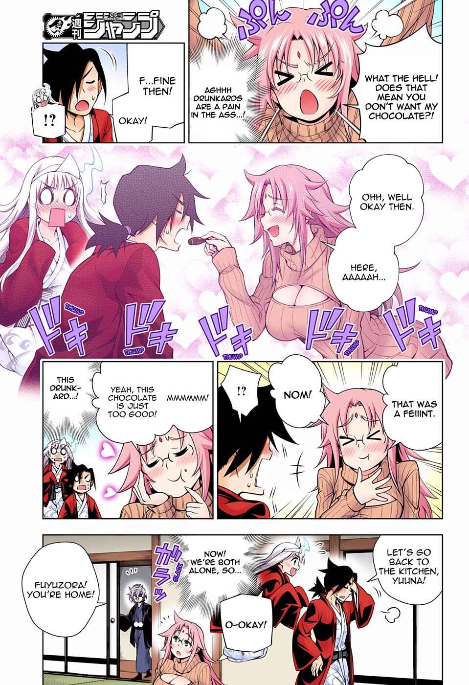 Page 10 Chapter 69 Yuragi-sou no Yuuna-san (Official Colored)