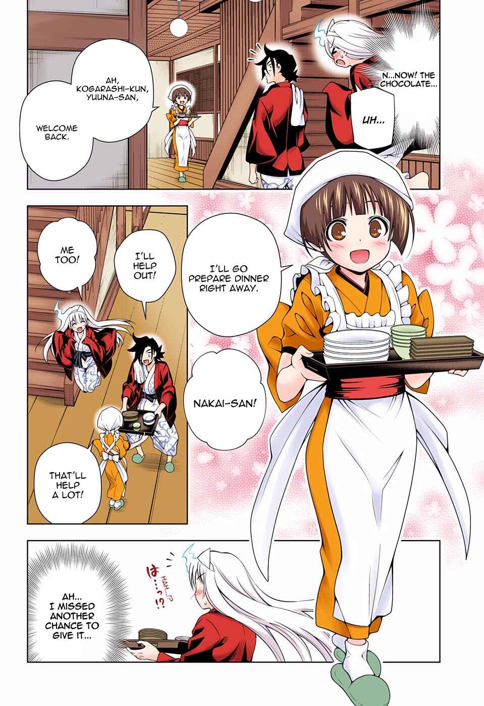 Page 7 Chapter 69 Yuragi-sou no Yuuna-san (Official Colored)