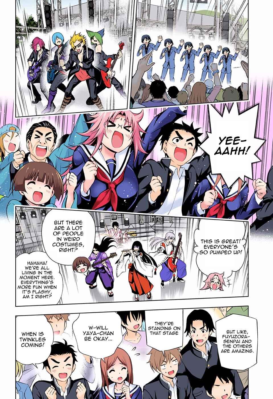 Page 8 Chapter 88 Yuragi-sou no Yuuna-san (Official Colored)