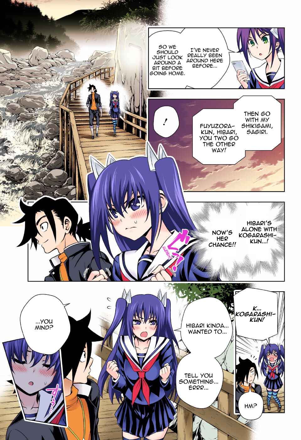 Page 11 Chapter 101 Yuragi-sou no Yuuna-san (Official Colored)