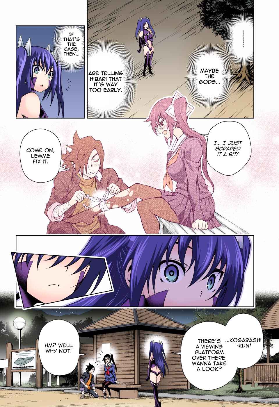 Page 14 Chapter 101 Yuragi-sou no Yuuna-san (Official Colored)