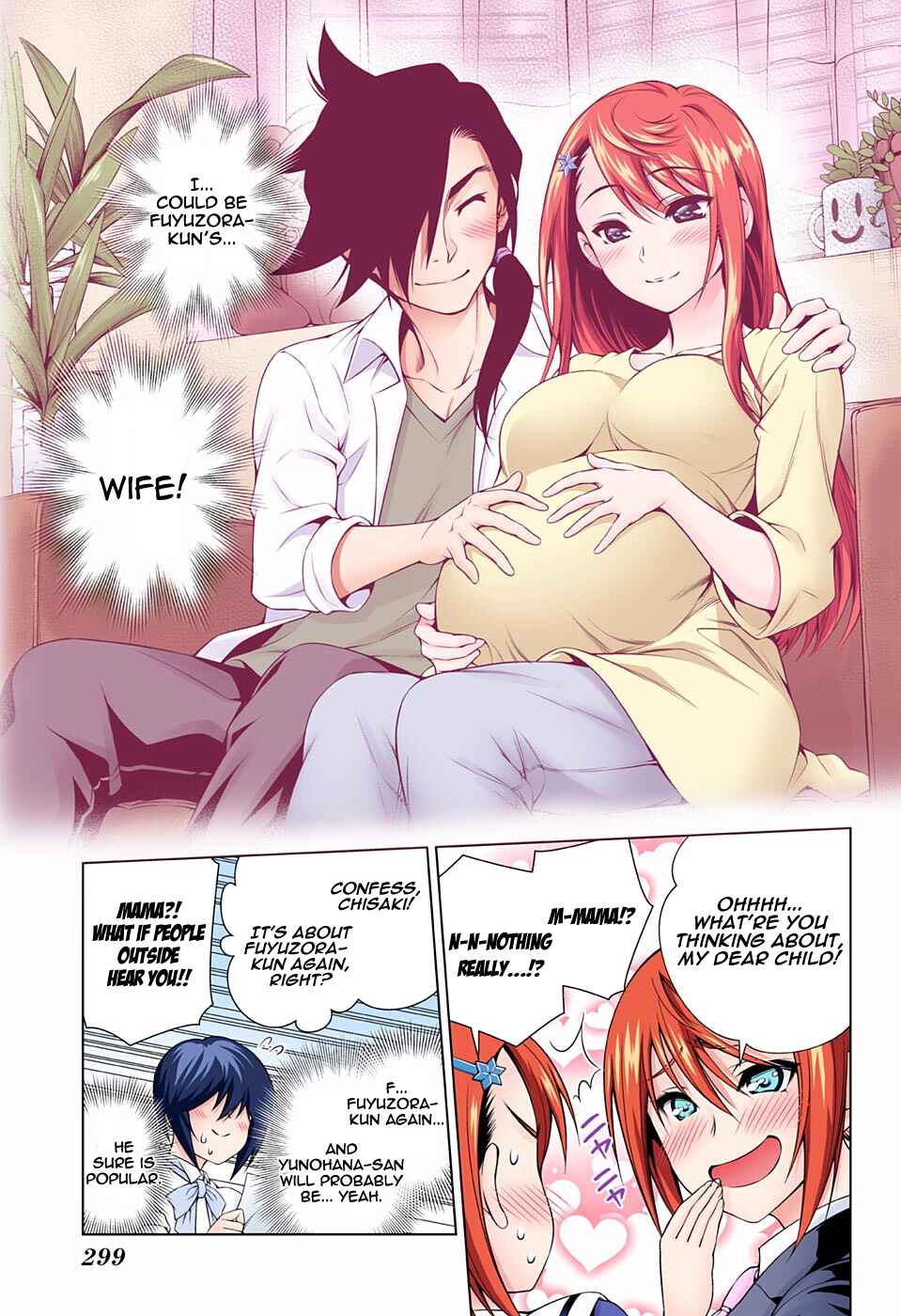 Page 9 Chapter 82 Yuragi-sou no Yuuna-san (Official Colored)