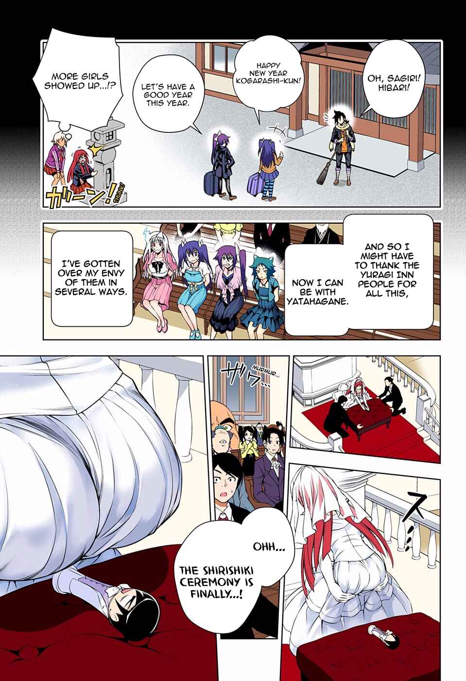 Page 19 Chapter 63 Yuragi-sou no Yuuna-san (Official Colored)