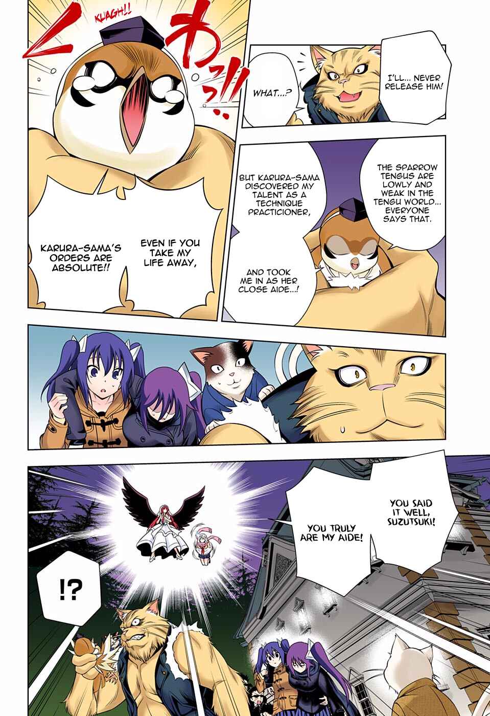 Page 4 Chapter 63 Yuragi-sou no Yuuna-san (Official Colored)