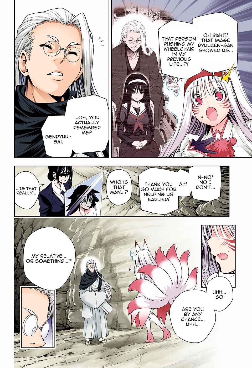 Page 18 Chapter 125 Yuragi-sou no Yuuna-san (Official Colored)