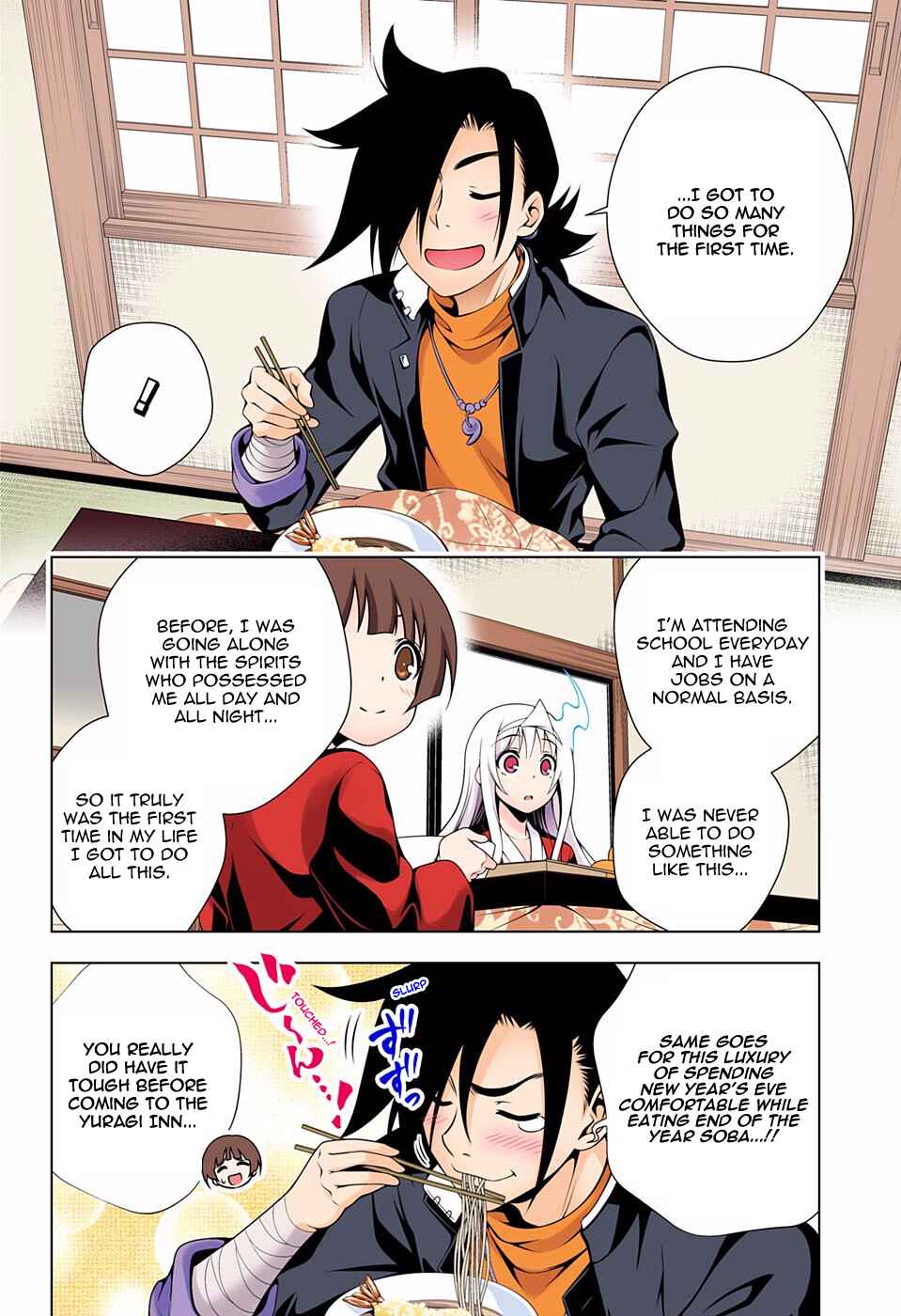 Page 10 Chapter 56 Yuragi-sou no Yuuna-san (Official Colored)
