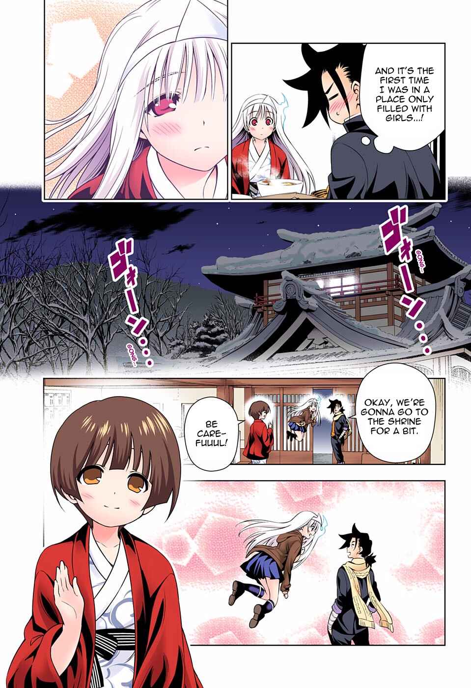 Page 11 Chapter 56 Yuragi-sou no Yuuna-san (Official Colored)