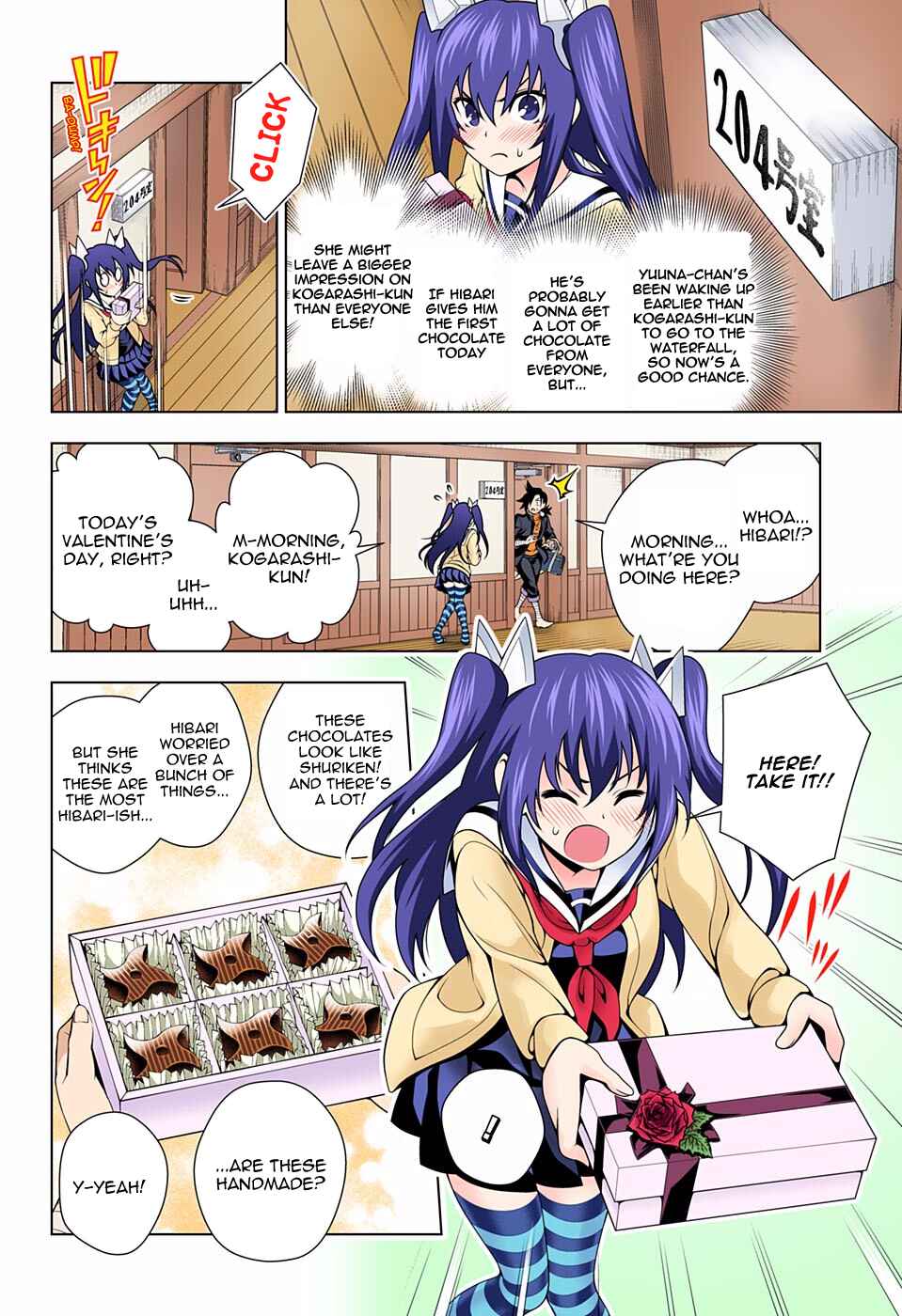 Page 14 Chapter 67 Yuragi-sou no Yuuna-san (Official Colored)