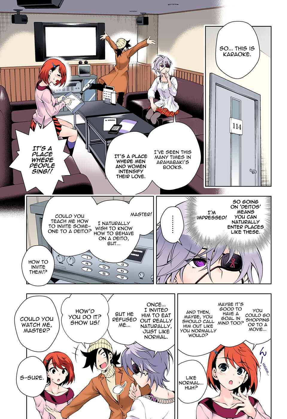 Page 11 Chapter 65 Yuragi-sou no Yuuna-san (Official Colored)