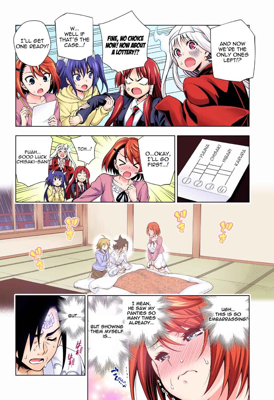 Page 14 Chapter 99 Yuragi-sou no Yuuna-san (Official Colored)