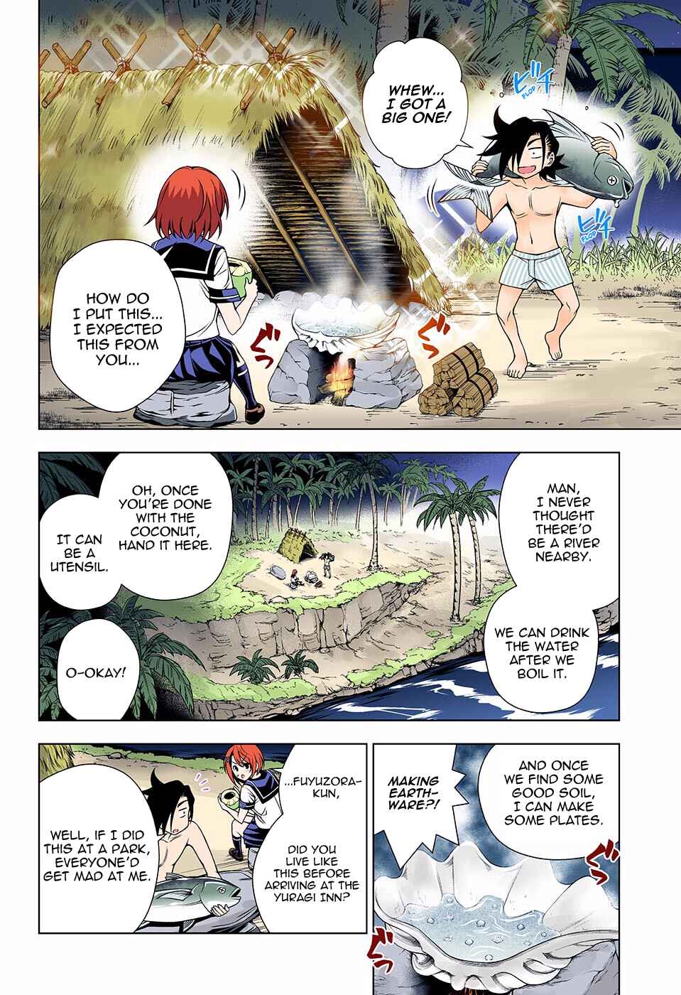 Page 8 Chapter 116 Yuragi-sou no Yuuna-san (Official Colored)
