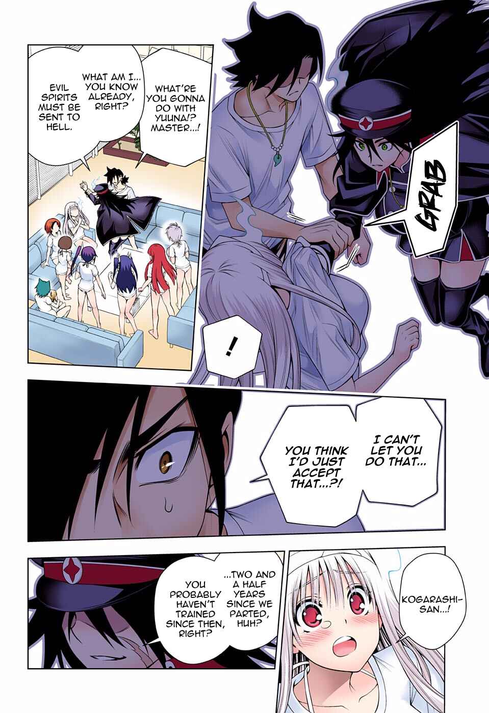 Page 10 Chapter 120 Yuragi-sou no Yuuna-san (Official Colored)