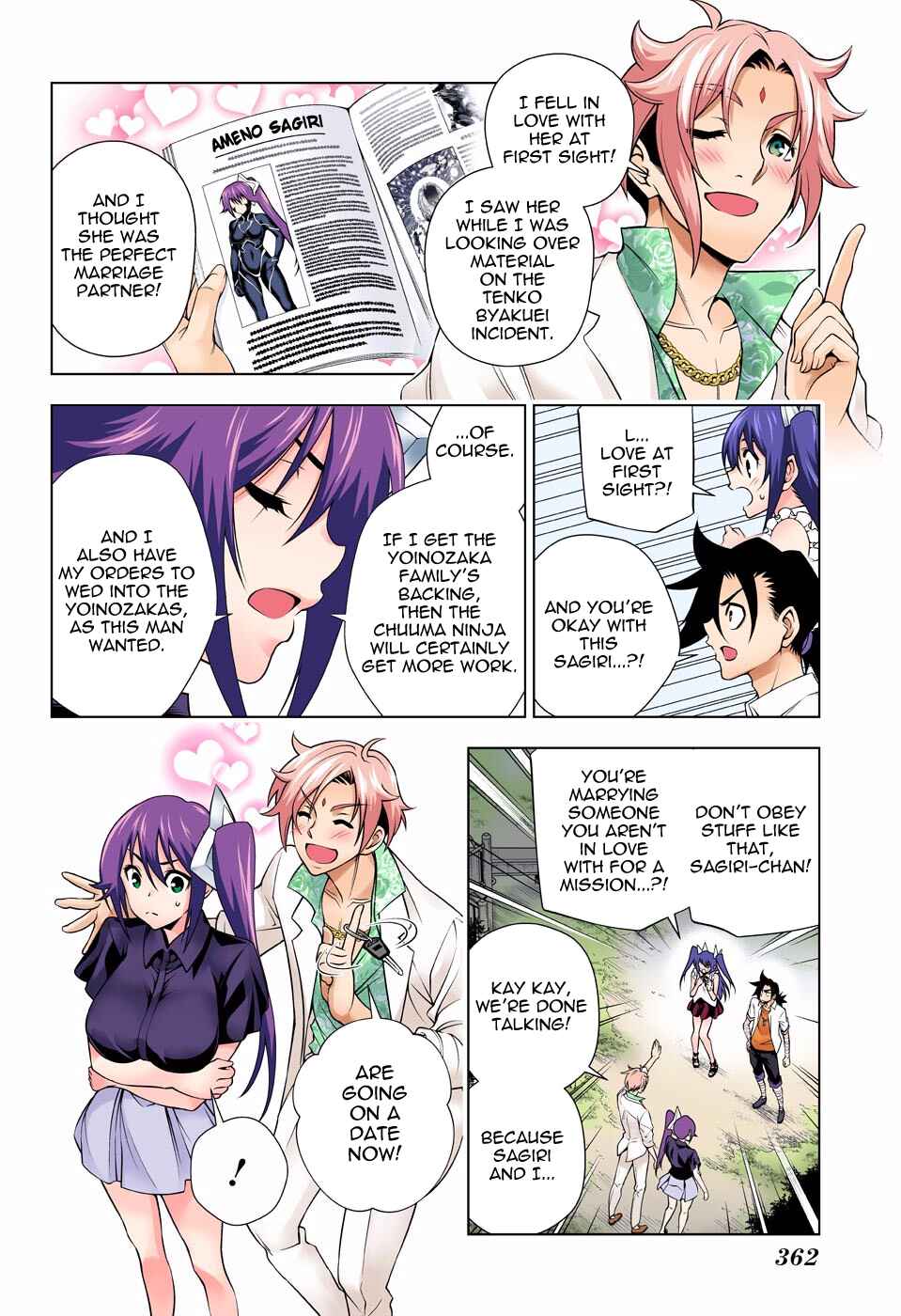 Page 2 Chapter 134 Yuragi-sou no Yuuna-san (Official Colored)