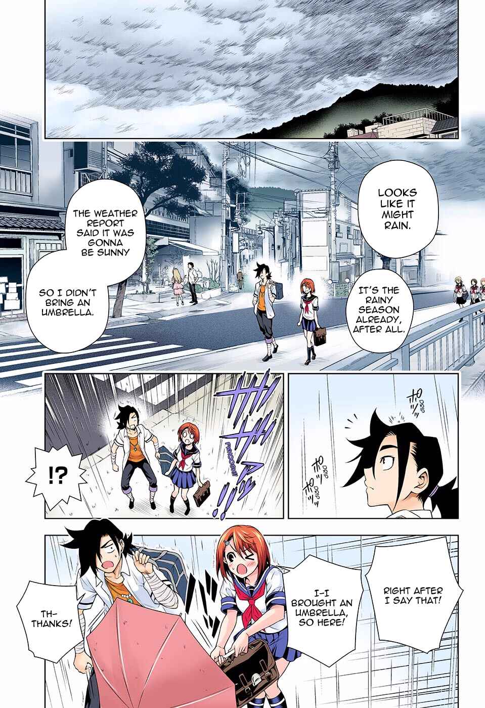 Page 9 Chapter 105 Yuragi-sou no Yuuna-san (Official Colored)