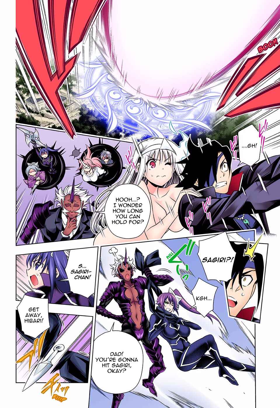 Page 15 Chapter 136 Yuragi-sou no Yuuna-san (Official Colored)