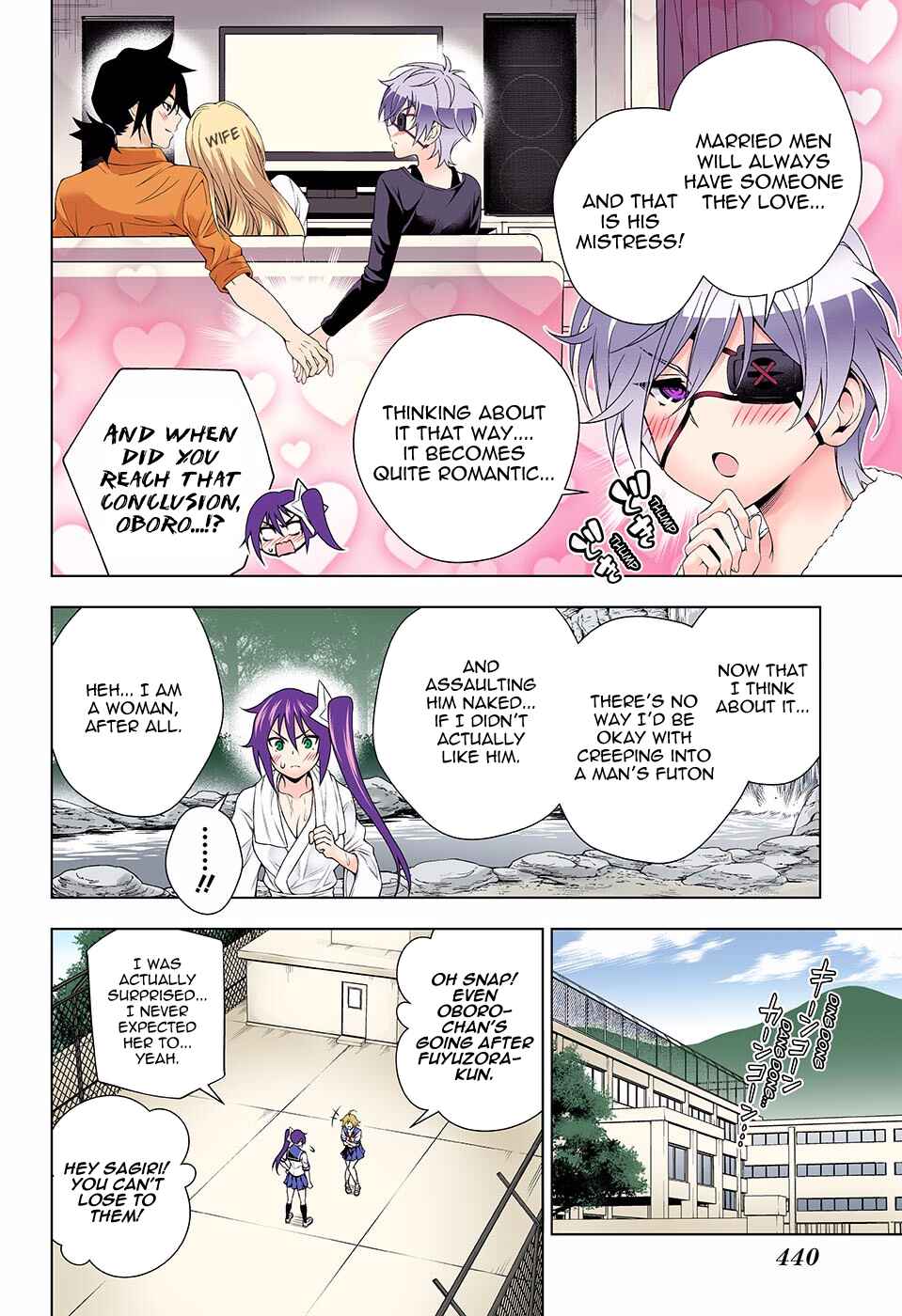 Page 4 Chapter 109 Yuragi-sou no Yuuna-san (Official Colored)