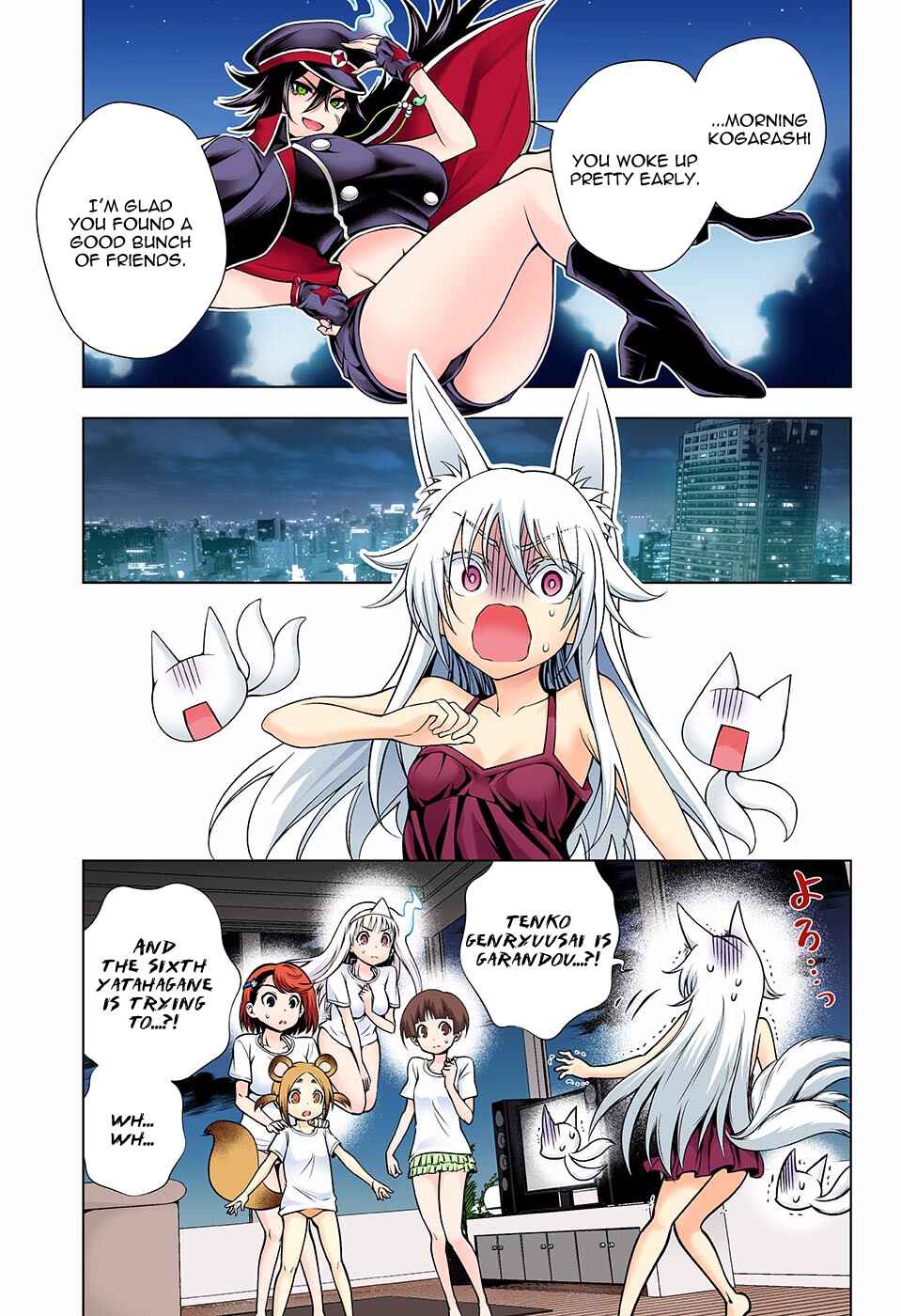 Page 13 Chapter 122 Yuragi-sou no Yuuna-san (Official Colored)