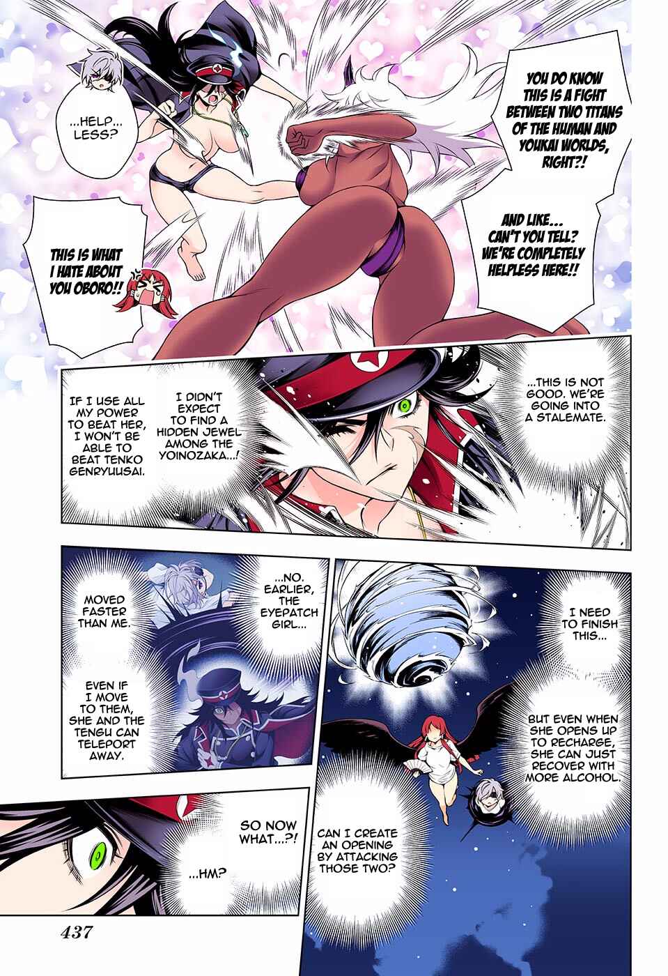 Page 9 Chapter 122 Yuragi-sou no Yuuna-san (Official Colored)