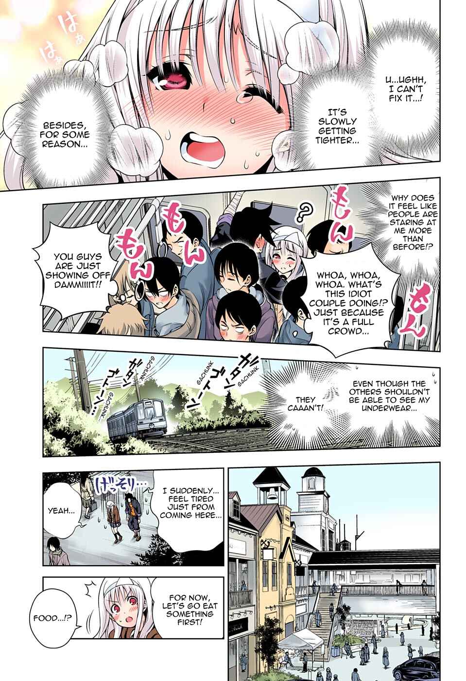 Page 13 Chapter 52 Yuragi-sou no Yuuna-san (Official Colored)