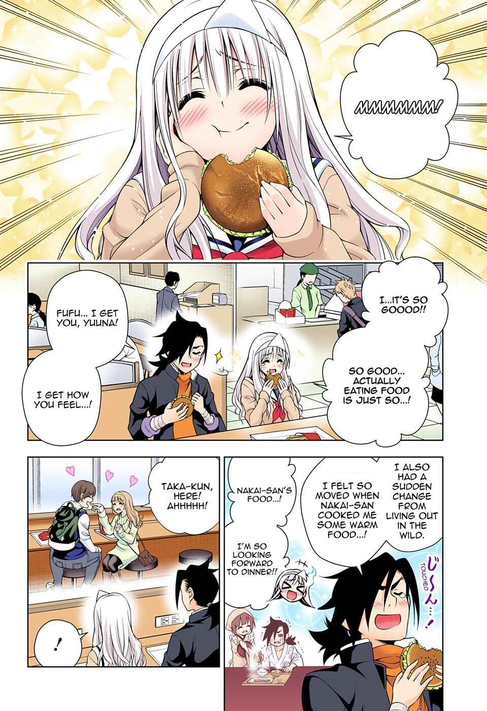 Page 14 Chapter 52 Yuragi-sou no Yuuna-san (Official Colored)
