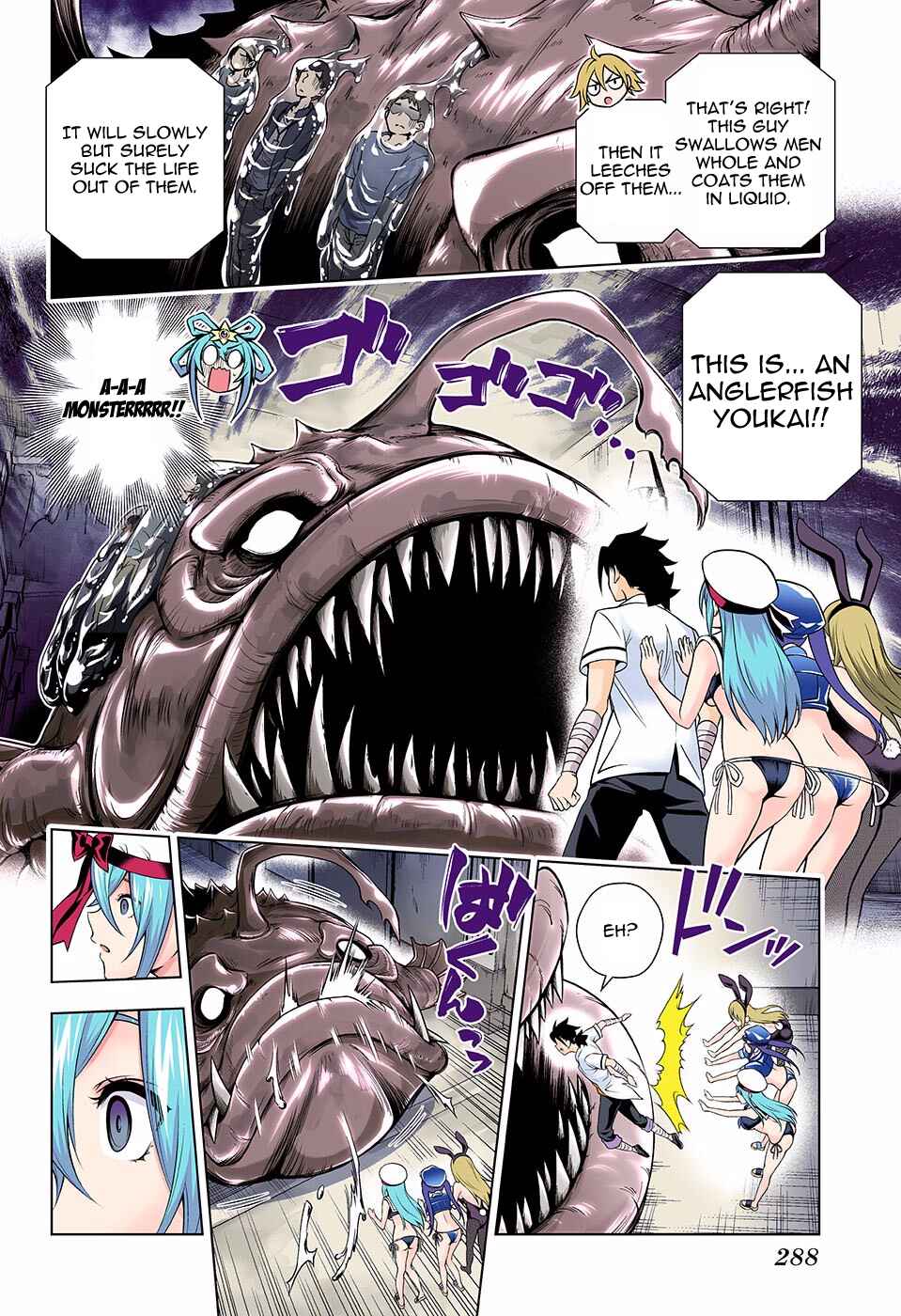 Page 14 Chapter 113 Yuragi-sou no Yuuna-san (Official Colored)