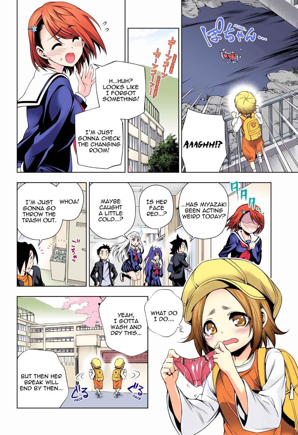 Page 14 Chapter 77 Yuragi-sou no Yuuna-san (Official Colored)