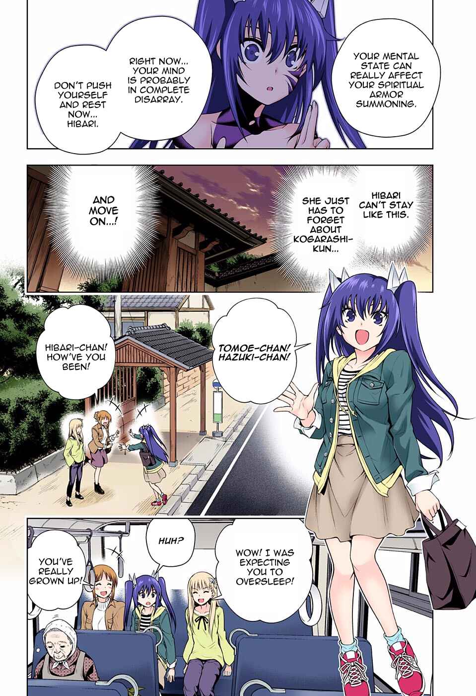 Page 10 Chapter 102 Yuragi-sou no Yuuna-san (Official Colored)