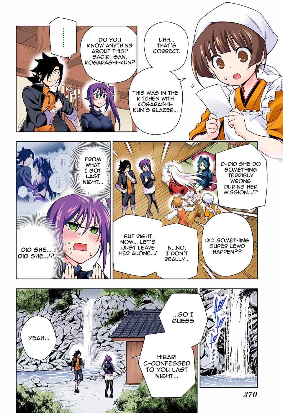 Page 6 Chapter 102 Yuragi-sou no Yuuna-san (Official Colored)