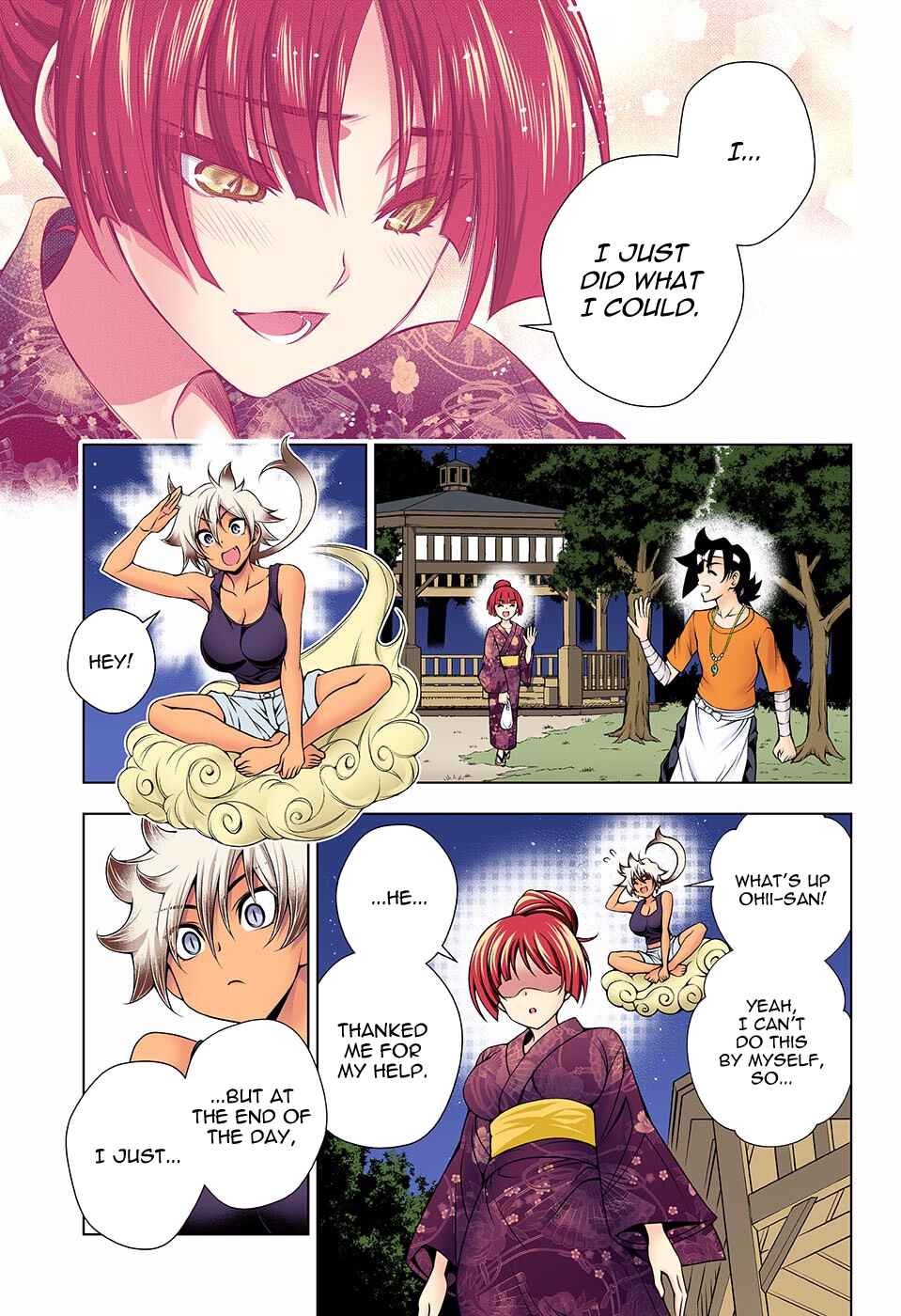 Page 17 Chapter 131 Yuragi-sou no Yuuna-san (Official Colored)