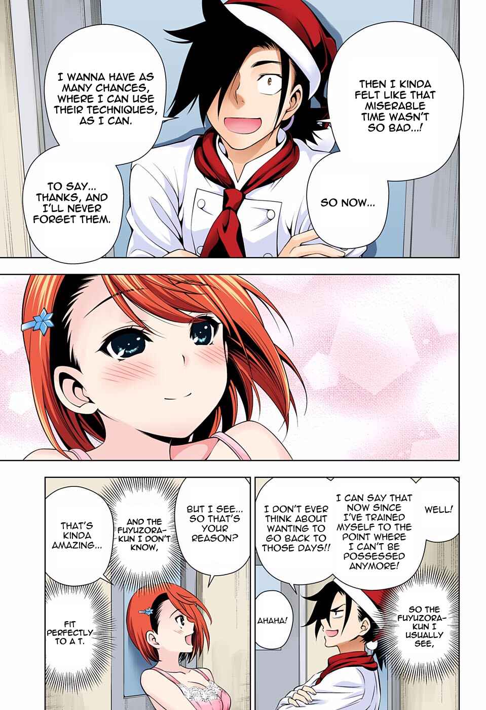 Page 17 Chapter 54 Yuragi-sou no Yuuna-san (Official Colored)