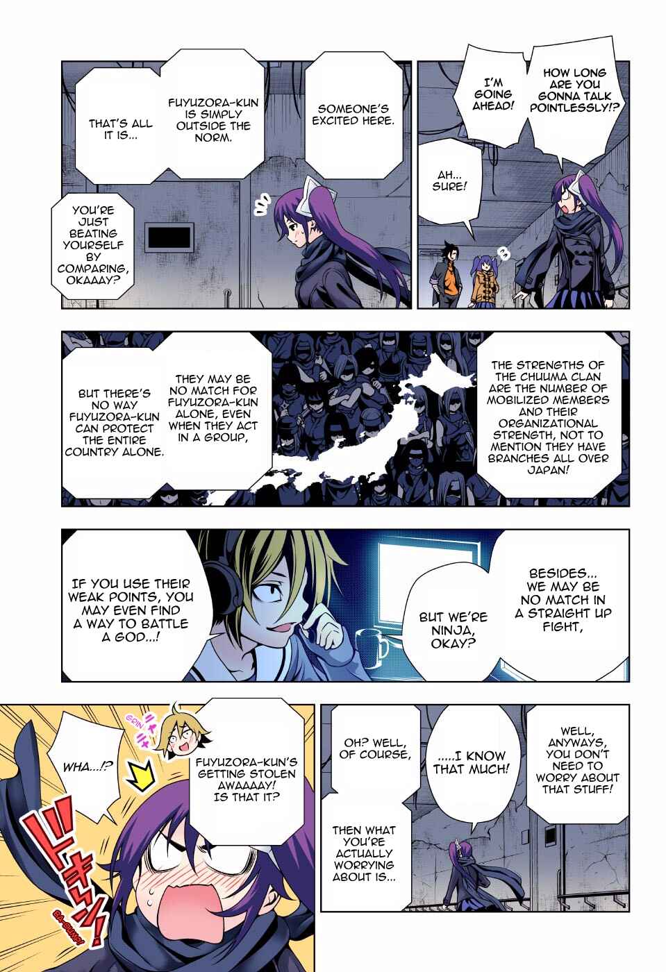 Page 7 Chapter 51 Yuragi-sou no Yuuna-san (Official Colored)