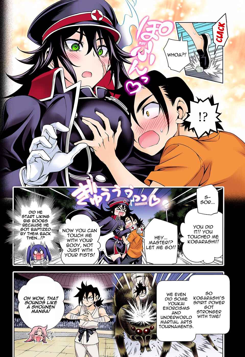 Page 10 Chapter 119 Yuragi-sou no Yuuna-san (Official Colored)