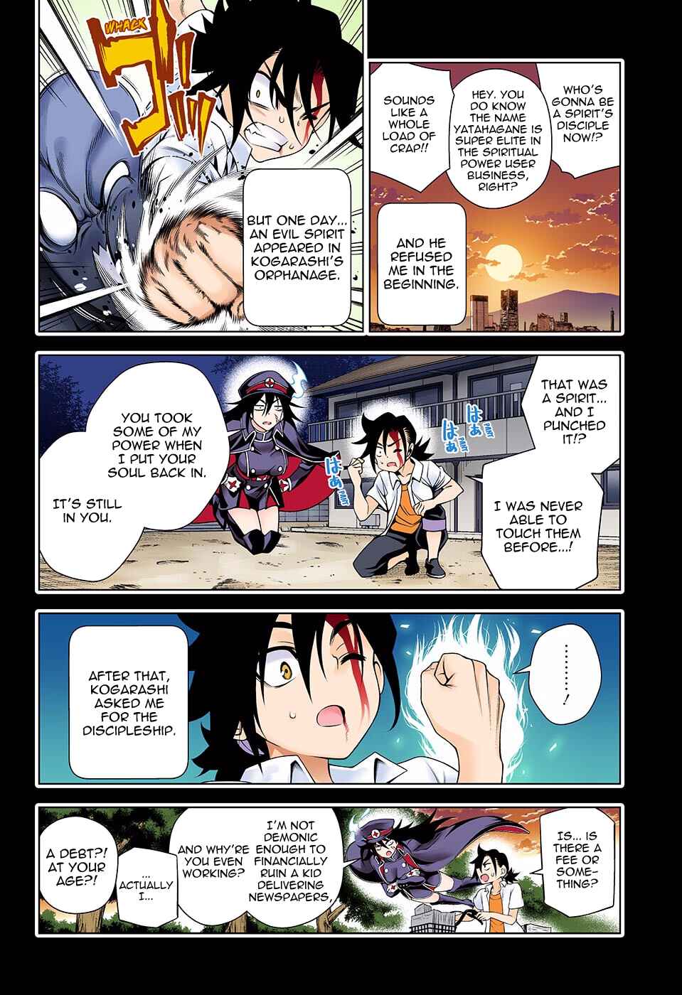 Page 8 Chapter 119 Yuragi-sou no Yuuna-san (Official Colored)