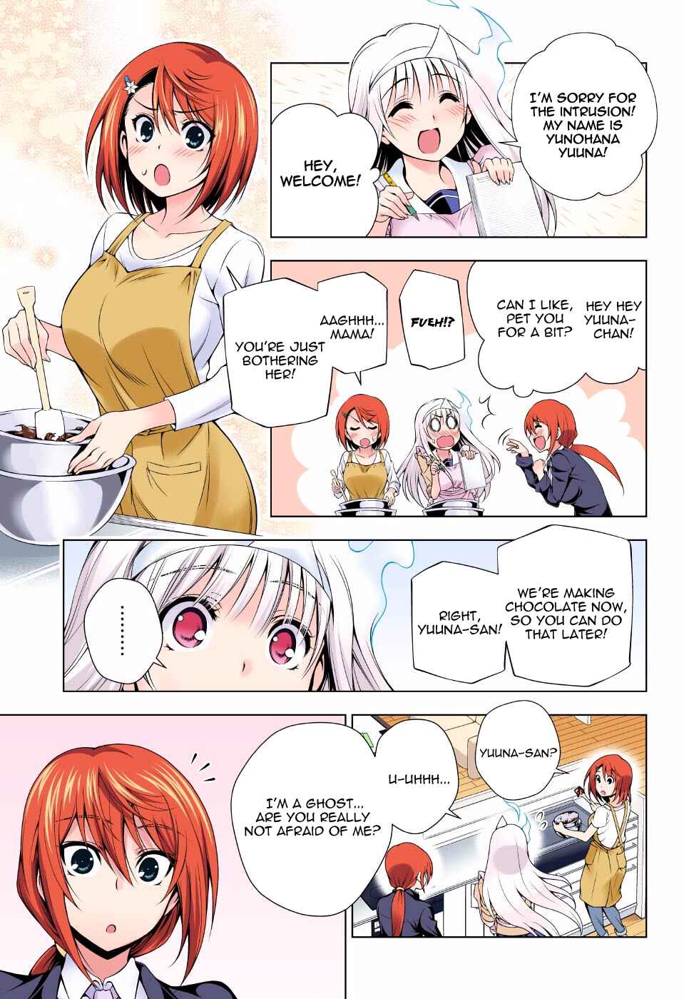 Page 3 Chapter 68 Yuragi-sou no Yuuna-san (Official Colored)