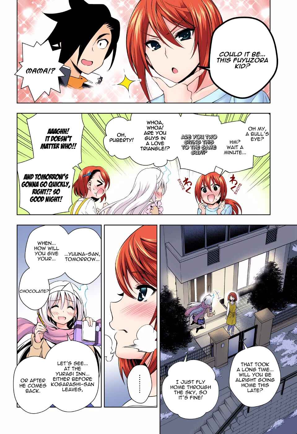 Page 6 Chapter 68 Yuragi-sou no Yuuna-san (Official Colored)