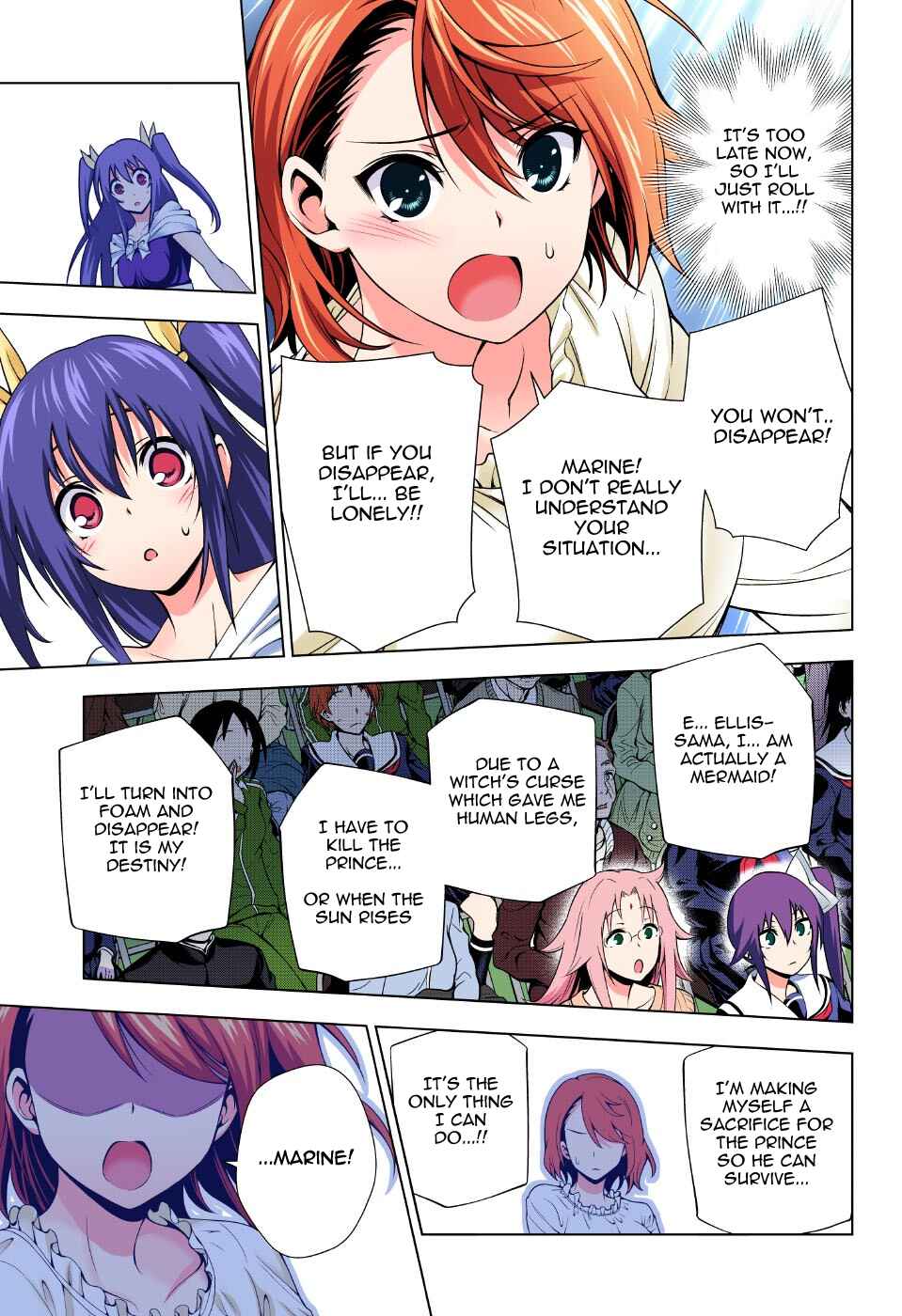 Page 13 Chapter 44 Yuragi-sou no Yuuna-san (Official Colored)