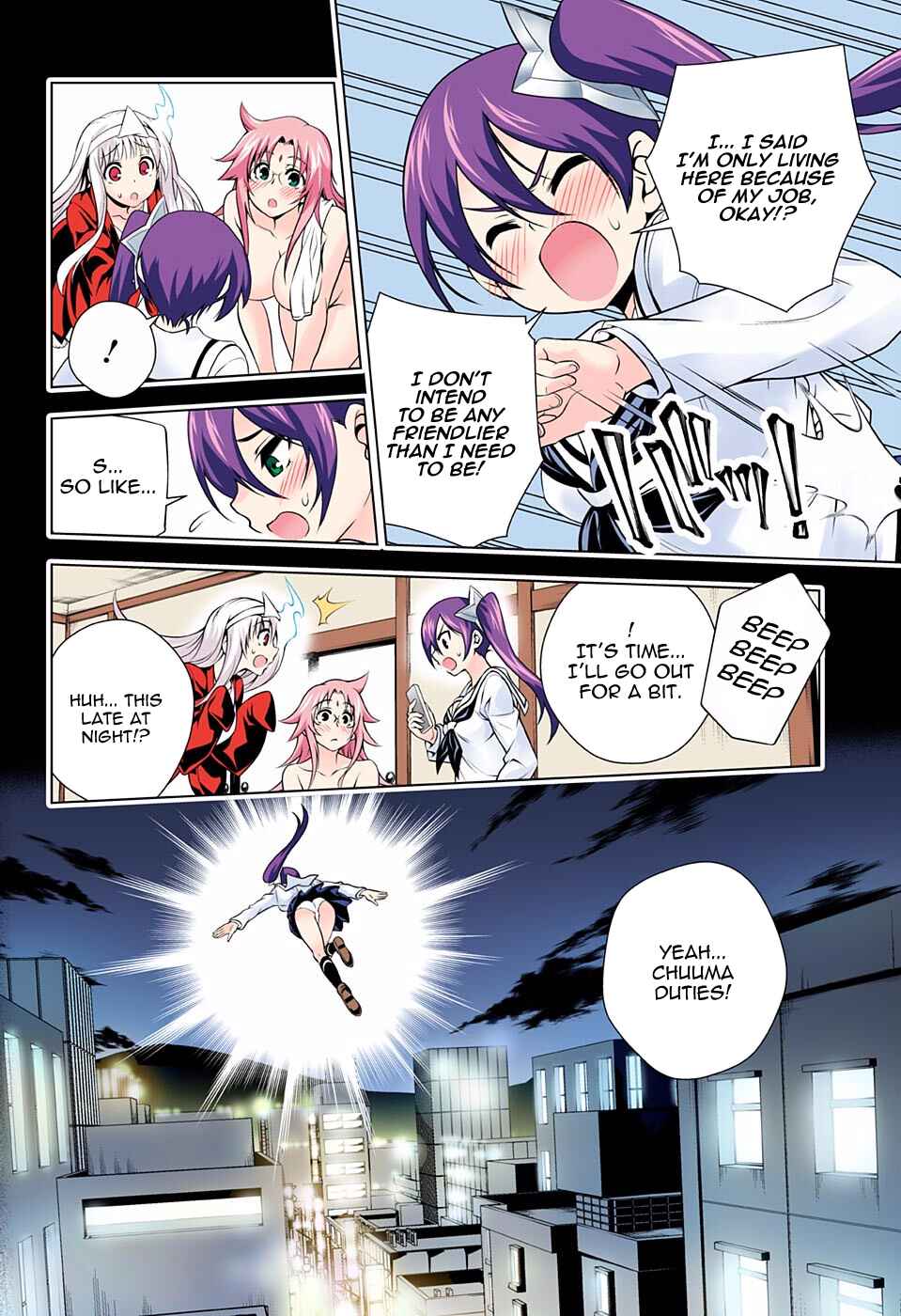 Page 12 Chapter 80 Yuragi-sou no Yuuna-san (Official Colored)