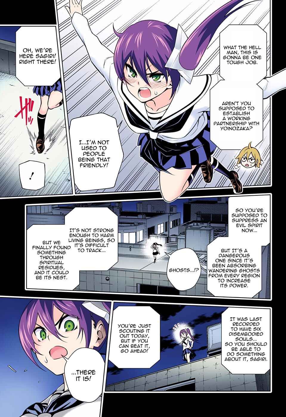 Page 13 Chapter 80 Yuragi-sou no Yuuna-san (Official Colored)