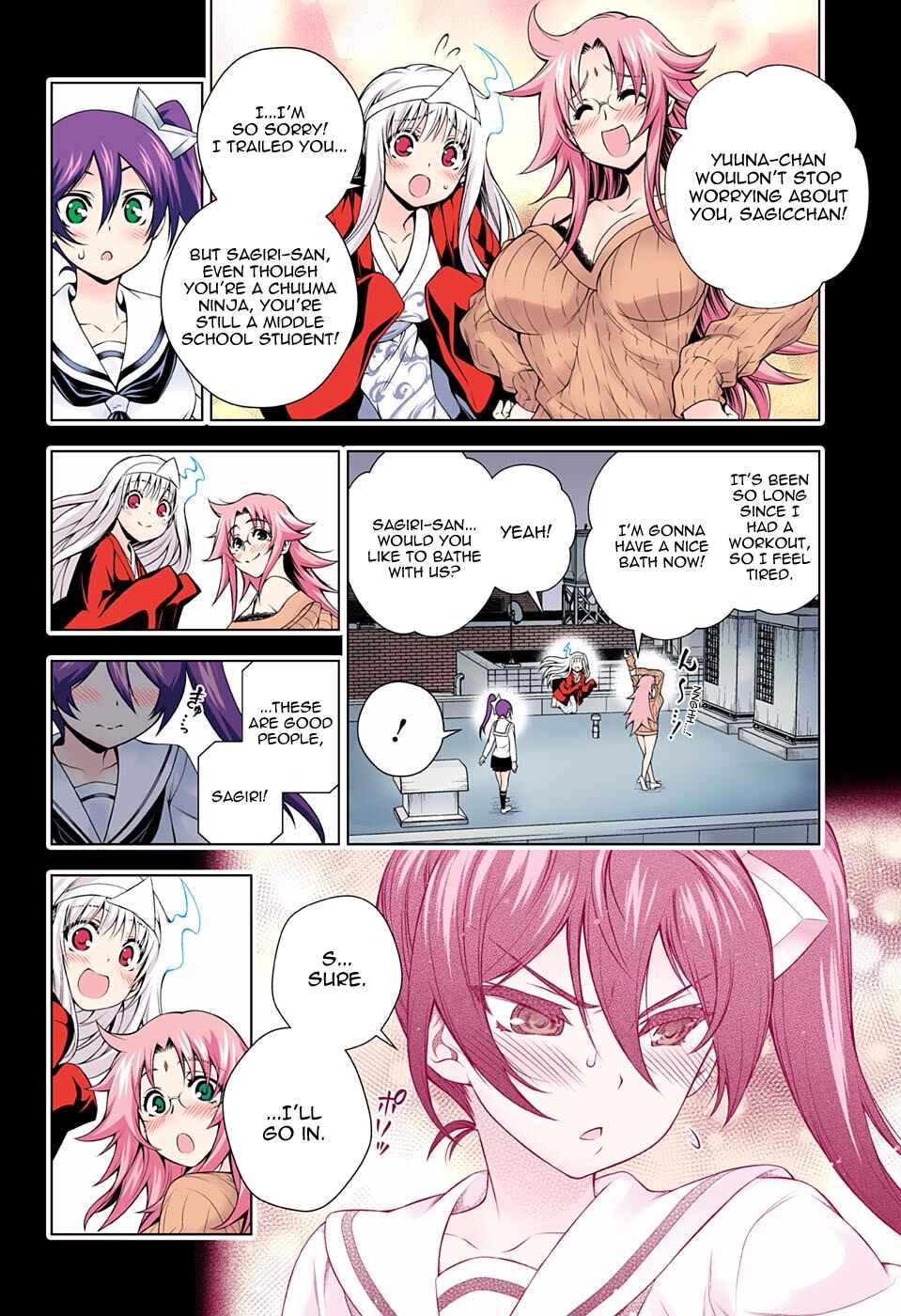 Page 18 Chapter 80 Yuragi-sou no Yuuna-san (Official Colored)