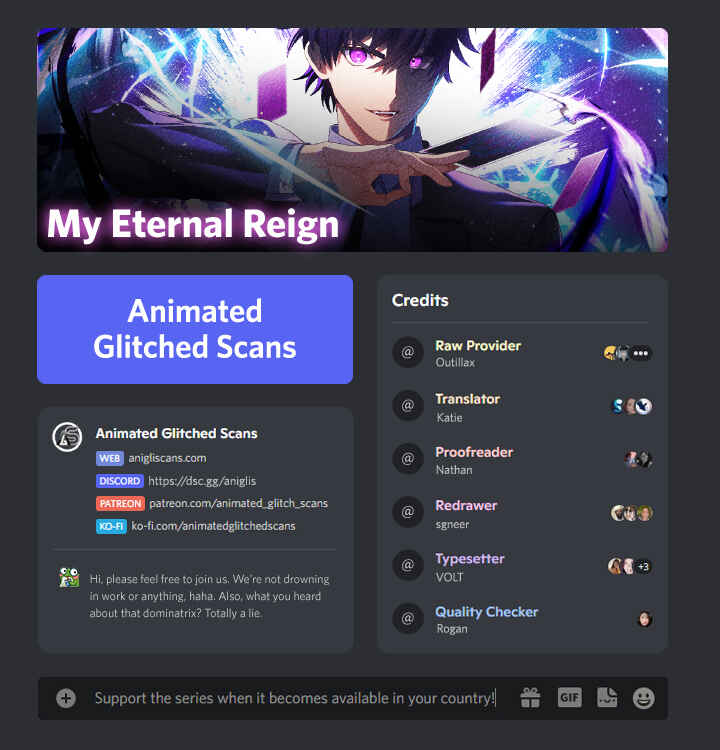 Page 1 Chapter 7 My Eternal Reign