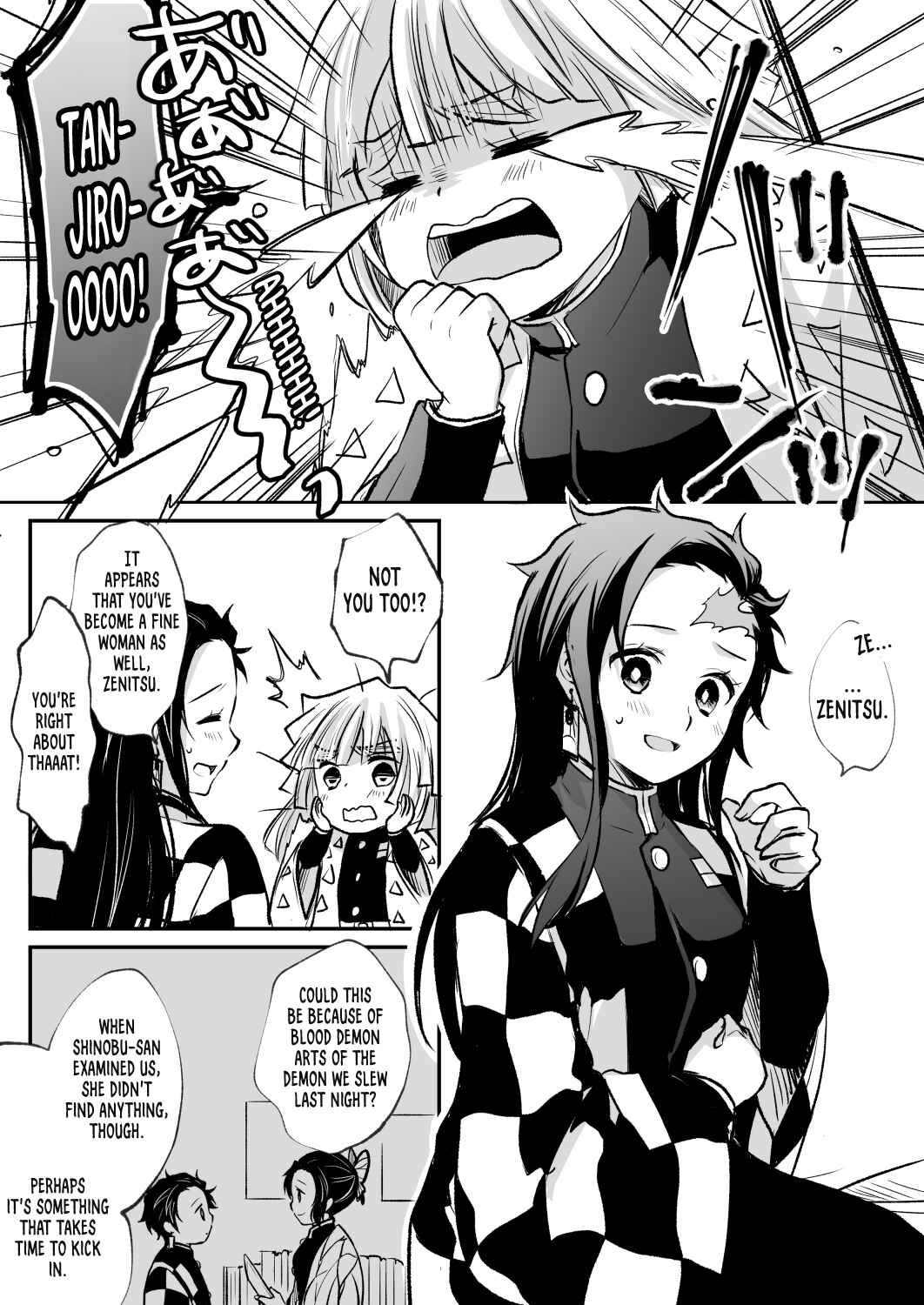 Page 1 Chapter Unknown_4a97 Kimetsu no Yaiba - Gender-Bender (Doujinshi)