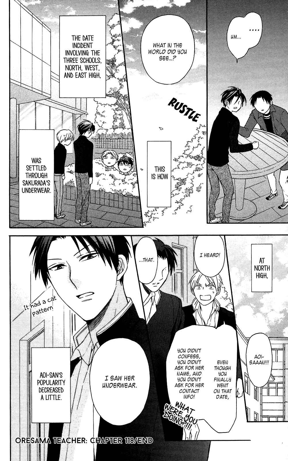 Page 30 Chapter 118 Oresama Teacher