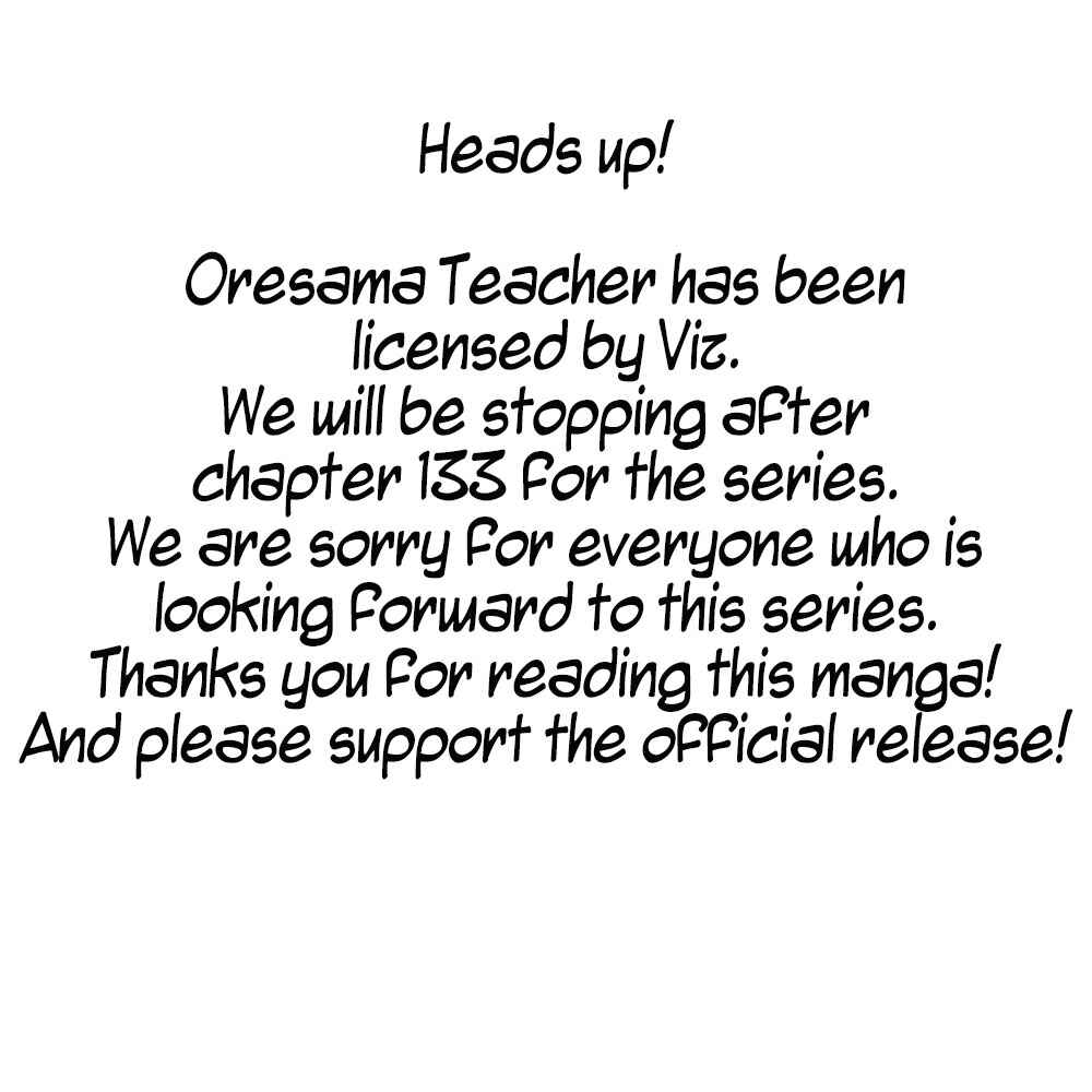 Page 32 Chapter 132 Oresama Teacher