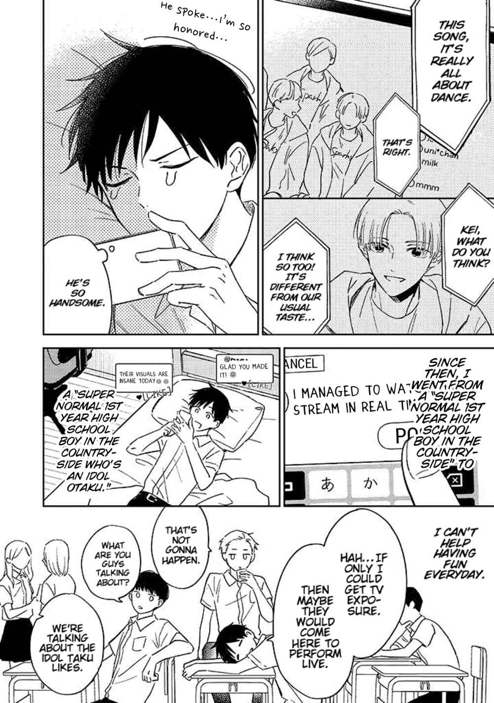Page 10 Chapter 1.1 Boku no Diamond Star