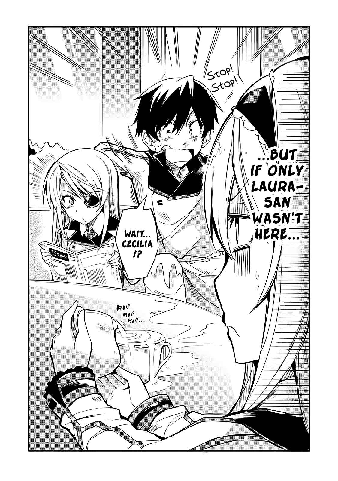 Page 2 Chapter 2 Infinite Stratos Black Bunny/White Bitter